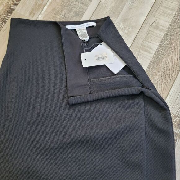 New DVF Panel Marta Pencil Skirt in Black Size 6 - Picture 3 of 11